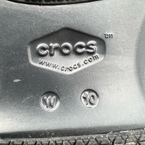 CROCS Black Aerial Pro II Slip On Clog Size 10 Women's - Picture 2 of 9